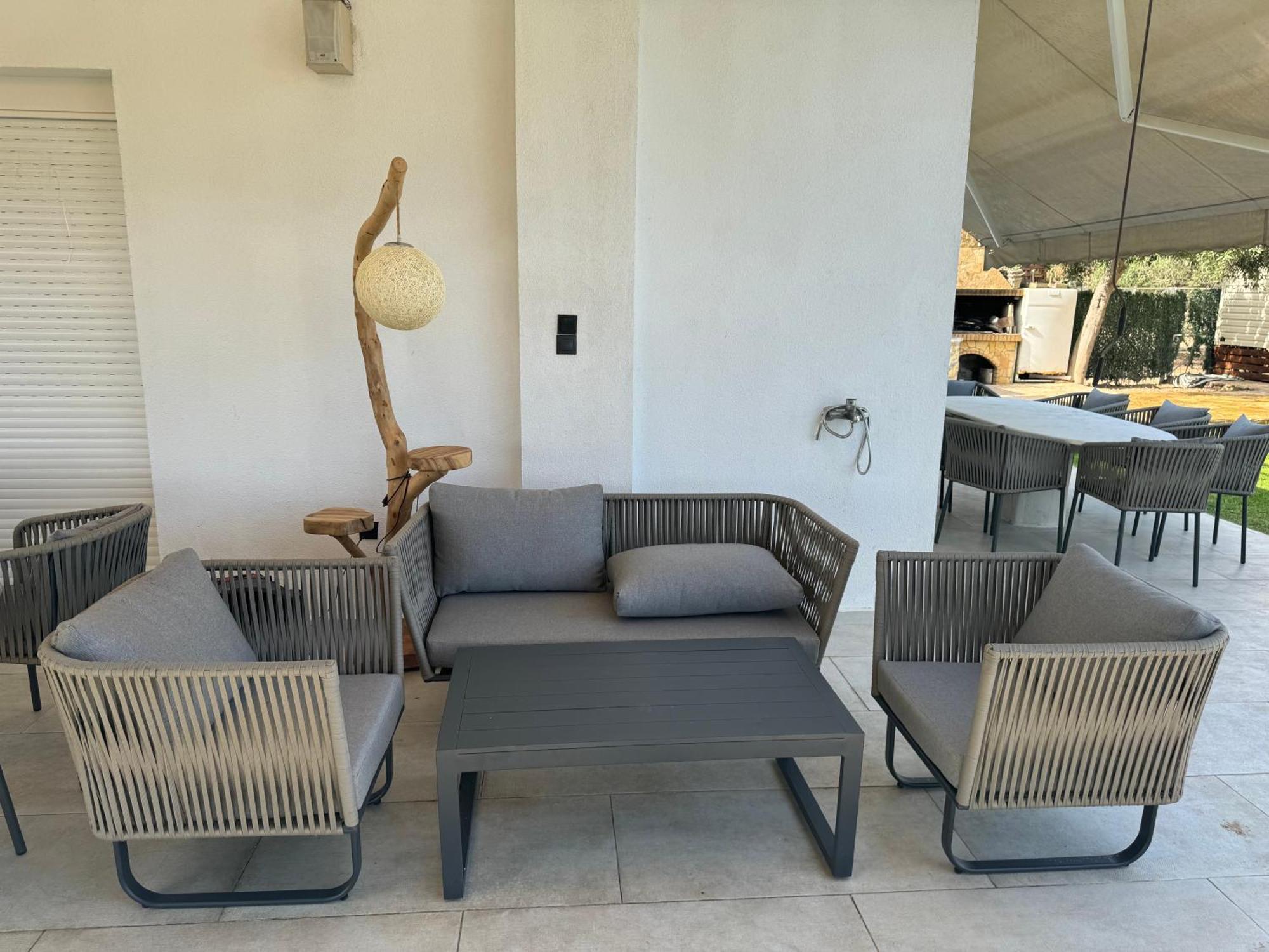Zoza Luxury Villa Isthmia By The Sea With Private Pool Kalamáki Exterior foto